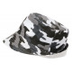 Chapeau Bob Militaire Blanc et Noir Camouflage Armee Fashion Boby BOB Hip Hop Honour