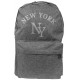 Sac a Dos NY Gris Streetwear Confort et Leger Studer Sac à Dos Hip Hop Honour