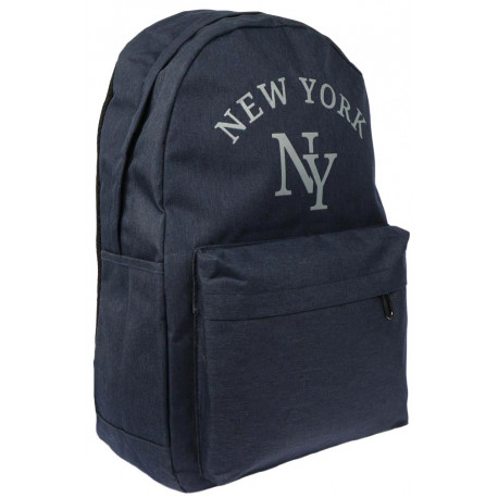 Sac a Dos NY Bleu Marine Streetwear Confort et Leger Studer Sac à Dos Hip Hop Honour