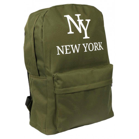 Sac a Dos NY Vert Streetwear Confort et Leger New York Studer Sac à Dos Hip Hop Honour