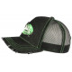 Casquette Von Dutch Noire Patch Vert Fluo Trucker Baseball Adri CASQUETTES VON DUTCH