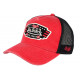 Casquette Von Dutch Rouge Filet Noir Custom Baseball Air Force Top CASQUETTES VON DUTCH