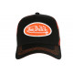 Casquette Von Dutch Orange et Noire Trucker Baseball Abob ANCIENNES COLLECTIONS divers