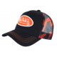 Casquette Von Dutch Bleu Marine et Orange Trucker Baseball Abob ANCIENNES COLLECTIONS divers