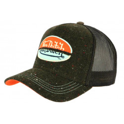 Casquette Von Dutch Verte et Orange Originale Baseball Avon CASQUETTES VON DUTCH