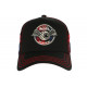 Casquette Von Dutch Rouge et Noire Carreaux Retro Baseball Acar ANCIENNES COLLECTIONS divers