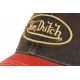 Casquette Von Dutch Bleue Visiere Rouge Retro Baseball Trucker Mac CASQUETTES VON DUTCH