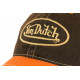 Casquette Von Dutch Orange et Bleue Vintage Baseball Trucker Mac CASQUETTES VON DUTCH