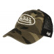 Casquette Von Dutch Camouflage Filet Noir Baseball Trucker Army CASQUETTES VON DUTCH