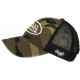 Casquette Von Dutch Camouflage Filet Noir Baseball Trucker Army CASQUETTES VON DUTCH