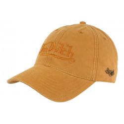 Casquette Von Dutch Orange Tendance Coton Retro Baseball Wheat ANCIENNES COLLECTIONS divers