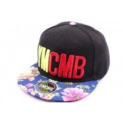 Snapback YMCMB Noir et visière florale ANCIENNES COLLECTIONS divers