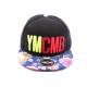 Snapback YMCMB Noir et visière florale ANCIENNES COLLECTIONS divers