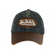 Casquette Von Dutch Bleue Denim Visiere cuir Baseball Jean ANCIENNES COLLECTIONS divers