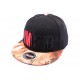 Snapback YMCMB Noir et visière imprimée ANCIENNES COLLECTIONS divers