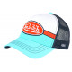 Casquette Von Dutch Turquoise et Blanche Originale Baseball Apil ANCIENNES COLLECTIONS divers