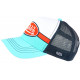 Casquette Von Dutch Turquoise et Blanche Originale Baseball Apil ANCIENNES COLLECTIONS divers