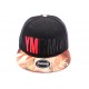 Snapback YMCMB Noir et visière imprimée ANCIENNES COLLECTIONS divers