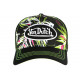 Casquette Von Dutch Noire et Verte Tropicale Trucker Baseball Ahig CASQUETTES VON DUTCH