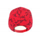 Casquette Enfant Camouflage Rouge et Grise Armée Baseball Kyska 7 a 12 ans Casquette Enfant Hip Hop Honour