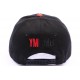 Snapback YMCMB Noir et visière imprimée ANCIENNES COLLECTIONS divers