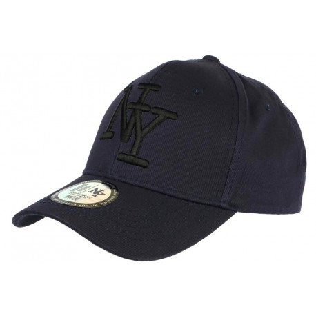 Casquette NY Bleue Marine Tendance Visiere Baseball Sticker Original Stazky CASQUETTES Hip Hop Honour