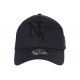 Casquette NY Bleue Marine Tendance Visiere Baseball Sticker Original Stazky CASQUETTES Hip Hop Honour