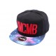 Casquette Snapback YMCMB Noir et visière façon cosmos ANCIENNES COLLECTIONS divers