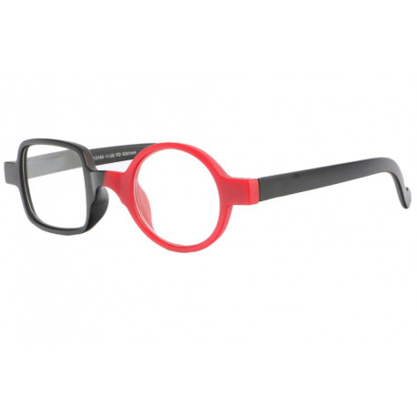 Lunettes Loupe Originales Rouges et Noires Rondes Cuply Lunettes Loupes Proloupe