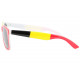 Lunettes de soleil Belgique Drapeau Belge Noir Rouge Jaune LUNETTES SOLEIL Eye Wear