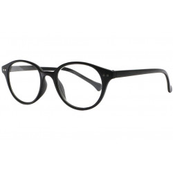 Lunettes de Lecture Noires Mat Rondes Confortables Blavy Lunettes Loupes Loupea