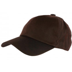 Casquette Baseball Coton Huile Marron Finistere Creation Francaise CASQUETTES Léon montane