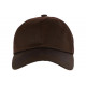 Casquette Baseball Coton Huile Marron Finistere Creation Francaise CASQUETTES Léon montane