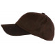 Casquette Baseball Coton Huile Marron Finistere Creation Francaise CASQUETTES Léon montane