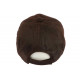 Casquette Baseball Coton Huile Marron Finistere Creation Francaise CASQUETTES Léon montane