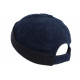 Bonnet Docker Velours Bleu Marine en Coton Chapelier Hodack BONNETS Léon montane