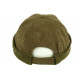 Bonnet Docker Velours Vert Kaki en Coton Chapelier Hodack BONNETS Léon montane