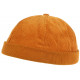 Bonnet Docker Velours Orange en Coton Chapelier Hodack BONNETS Léon montane