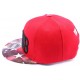 Snapback YMCMB Rouge avec drapeau vintage sur la visière ANCIENNES COLLECTIONS divers