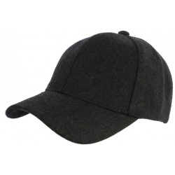 Casquette Baseball Laine Gris Anthracite en Feutre Chaude et Tendance Neva CASQUETTES Léon montane