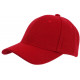 Casquette Baseball Laine Rouge Vif en Feutre Chaude et Tendance Neva CASQUETTES Léon montane