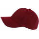 Casquette Baseball Laine Rouge Bordeaux en Feutre Chaude et Tendance Neva CASQUETTES Léon montane