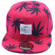 Snapback JBB Couture Rouge impression noire CASQUETTES JBB COUTURE