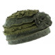 Bonnet echarpe vert en laine bouillie Mona ANCIENNES COLLECTIONS divers