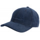 Casquette Von Dutch Bleue en Velours Marine Baseball Peter CASQUETTES VON DUTCH