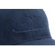 Casquette Von Dutch Bleue en Velours Marine Baseball Peter CASQUETTES VON DUTCH