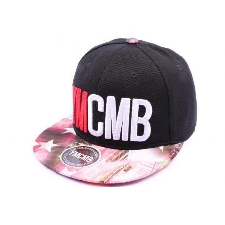 Snapback YMCMB Noir visière vintage drapeau us ANCIENNES COLLECTIONS divers