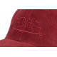 Casquette Von Dutch Rouge en Velours Vintage Baseball Peter CASQUETTES VON DUTCH