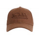 Casquette Von Dutch Marron Style Cuir Suedine Baseball CASQUETTES VON DUTCH