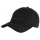 Casquette Von Dutch Noire Effet Cuir Baseball Suedine CASQUETTES VON DUTCH